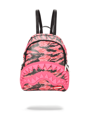 PINK TIGER CAMO SHARKMOUTH SAVAGE BACKPACK
