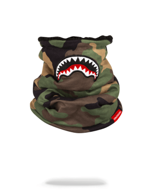 CAMO SHARK NECK WARMER