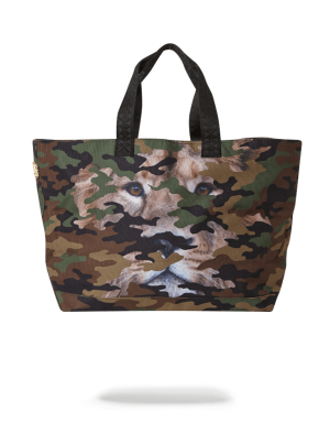 LION CAMO TOTE BAG
