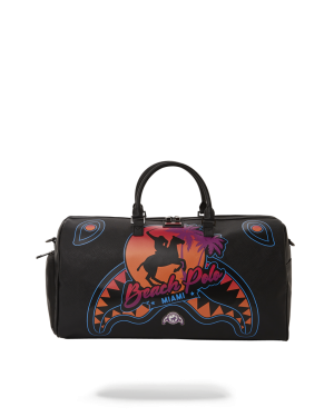 MIAMI BEACH POLO COLLAB DUFFLE BLACK