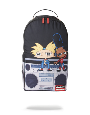 HEY ARNOLD ANIME ON STEREO BACKPACK
