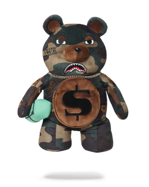 CAMOCHECK MONEYBEAR TEDDYBEAR BACKPACK