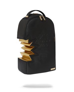 Ai3 SHARK BITE BLACK GOLD BACKPACK DLXV
