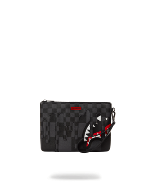 XTC GREY SHARKS IN PARIS CROSSOVER CLUTCH