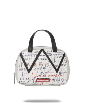 OFFICIAL BASQUIAT UNTITLED CHEESE POPCORN 1983 HANDBAG