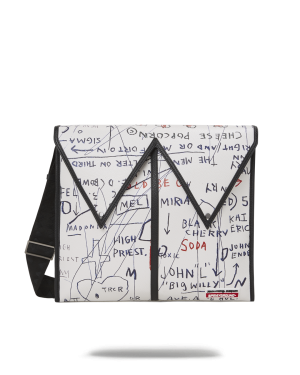 OFFICIAL BASQUIAT UNTITLED CHEESE POPCORN 1983 SLING MESSENGER