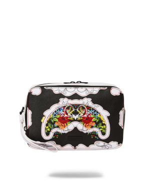 THE FLORAL CUT TOILETRY BAG
