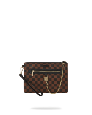 HENNY LOCK SHARKS IN PARIS CROSSOVER CLUTCH