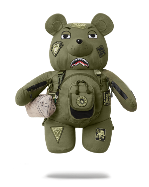 SPECIAL OPS FULL THROTTLE MONEYBEAR TEDDYBEAR BACKPACK