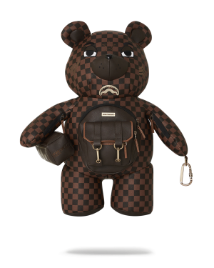CHECKMATE ROYALE MONEYBEAR TEDDYBEAR BACKPACK