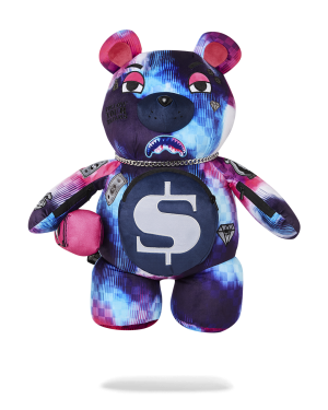 SHARKCLUB ELECTRONICA MONEYBEAR TEDDYBEAR BACKPACK