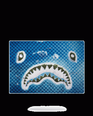 SHARK ISLAND PACKABLE BEACH MAT BLANKET WATER RESISTANT CONVERTIBLE TOTE