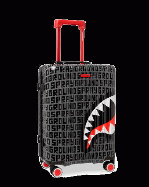 SHARKFINITY STEALTH PILOT SHARKNAUTICS HARDSHELL CARRY-ON LUGGAGE