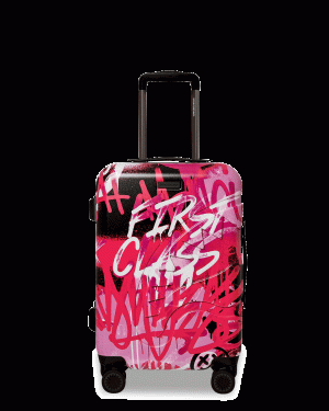 AFTERGLOW SKYGLOW SHARKNAUTICS HARDSHELL CARRY-ON LUGGAGE