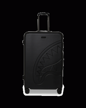 REALITY CHECK SHARKITECTURE FULL-SIZE JETBLACK LUGGAGE GUNMETAL HARDWARE