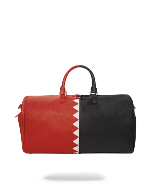 VERTICAL SHARK CUT  SEW DUFFLE