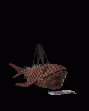 SHARKS IN PARIS CLEAR FOR TAKEOFF SHARK MEDIUM DUFFLE