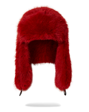 SKY HIGH SEEKERS ARCTIC BIG FUR AVIATOR SG RED
