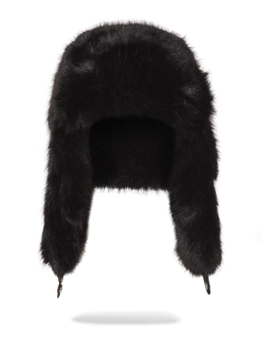 SKY HIGH SEEKERS ARCTIC BIG FUR AVIATOR BLK