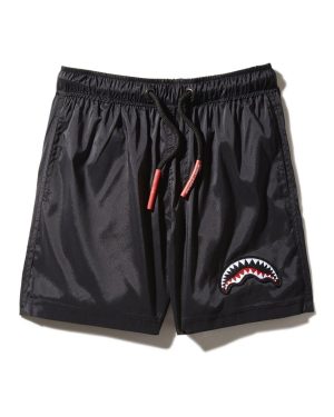 KIDS LIGHTS OUT SWIM TRUNKS