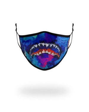 KIDS FORM FITTING MASK COLOR DRIP