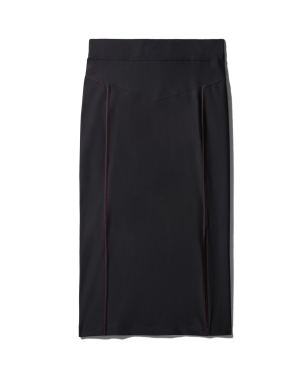 LONGUETTE SKIRT BLACK