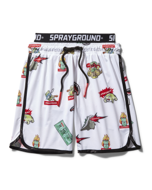 KIDS PATCH ALL-IN SWIM TRUNKS WHITE