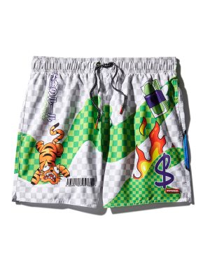WTF ART SHOTO SWIM TRUNKS