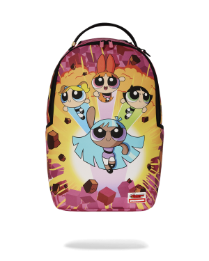 POWERPUFF BUSTIN THRU DLXSV BACKPACK