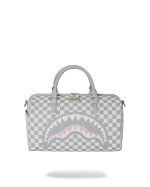 KNIT SHARKS IN PARIS IN CREAM MINI DUFFLE
