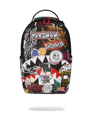 PACMAN LEVELED-UP ART BACKPACK