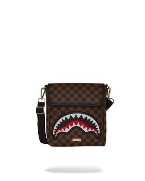 SAWTOOTH SHARKS IN PARIS MESSENGER SLING