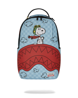SNOOPY PILOT SHARK DLXSV BACKPACK
