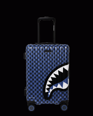 MIDNIGHT MAGIC SHARKS IN PARIS HARD SHELL CARRY-ON LUGGAGE