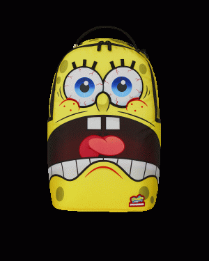 SPONGEBOB EYE POP REMOVABLE EYES BACKPACK