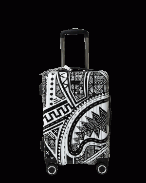 AI AFRICAN INTELLIGENCE THE SKYHAWK CARRY-ON LUGGAGE - SANDFLOWER COLLAB