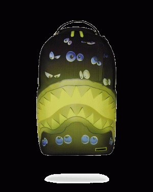 EYES ALL A GLOW GLOW IN THE DARK DLXR BACKPACK
